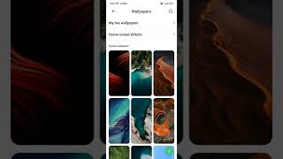 themas settings ( fout, wallpaper, size, ringtone) screenshot 3