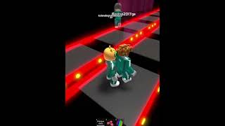 GAME impossible glass bridge obby roblox simulator was very close #shorts #roblox