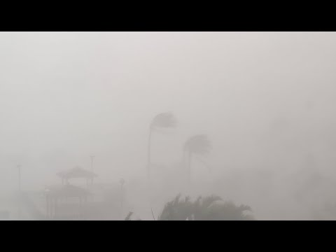 Extreme Typhoon Koinu Smashes Into Taiwan