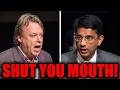 Christopher Hitchens OBLITERATES Dinesh D'Souza's Hitler Argument