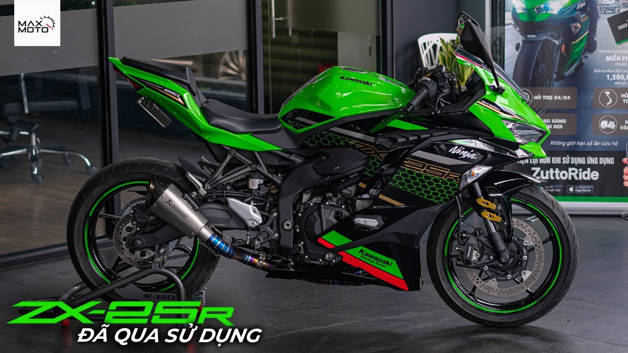 Kawasaki Ninja ZX25R  siêu xe giá rẻ của gã khổng lồ xanh