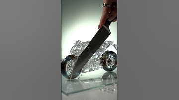 Satisfying Glass Fruit Slicing Sounds! #asmr #veo3 #ai #aiart #fruit #glass #shorts #shotsfeed