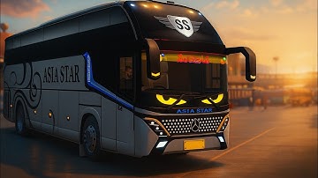 Asia Star Jb5 SHD bus 4.4.1 || File Kodenam Bus Simulator Indonesia || Shar Copin Link