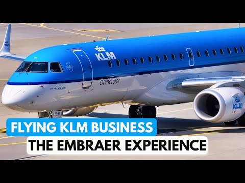 KLM E190 Business Class | Big Service? – Amsterdam to