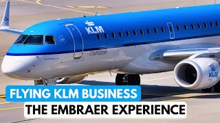 KLM E190 Business Class | Big Service? – Amsterdam to