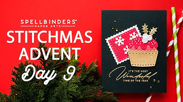 SPOILERS! Spellbinders 12 Days of Stitchmas 2025 Advent Calendar — Day 9