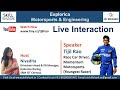 Interaction with Tijil Rao | Youngest Racer | Explorica Motorsports & Engineering