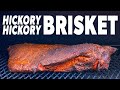 Hickory Rubbed Brisket Smoked With Hickory Wood On The Lone Star Grillz Offset Smoker