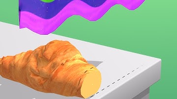 ASMR Slicing Level 46-50 🦆🎆 NEW MAX LEVEL