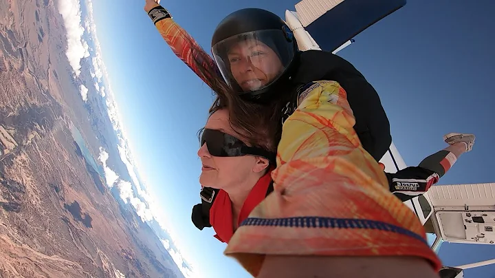 Nancy Cutler - Tandem Skydive in Las Vegas at Skyd...