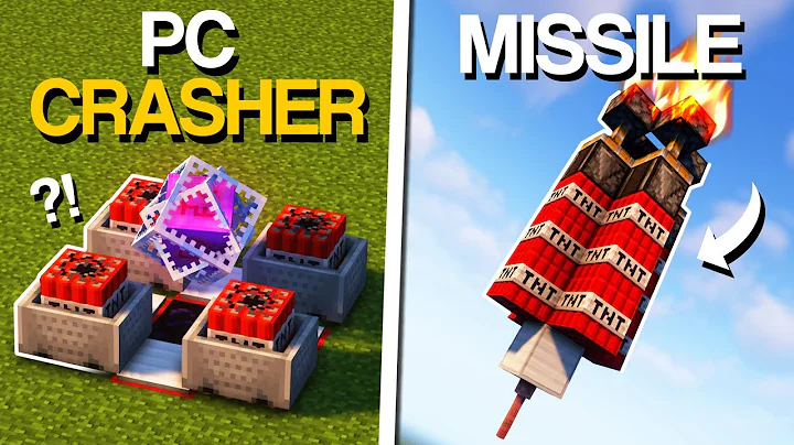 Minecraft: 10+ BEST Bomb Build Hacks!