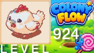 Colony Flow Level 924 walkthrough (Hard) Solution