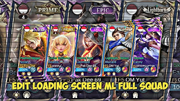 TUTORIAL Edit Loading Screen ML Versi Ber 5 di Aplikasi PicsArt Terbaru!