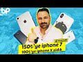 İSTANBUL BİT PAZARI 100₺ YE İPHONE X- 150₺ YE İPHONE 7 ALDIK ✅