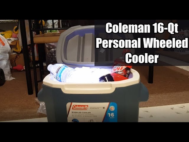 coleman personal wheeled cooler