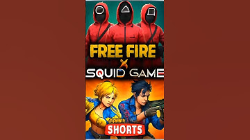 FREE FIRE X SQUAD GAMES 🎮 #freefire #squid game