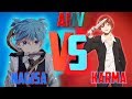 Нагиса vs Карма [AMV] ||| (Light Em Up)