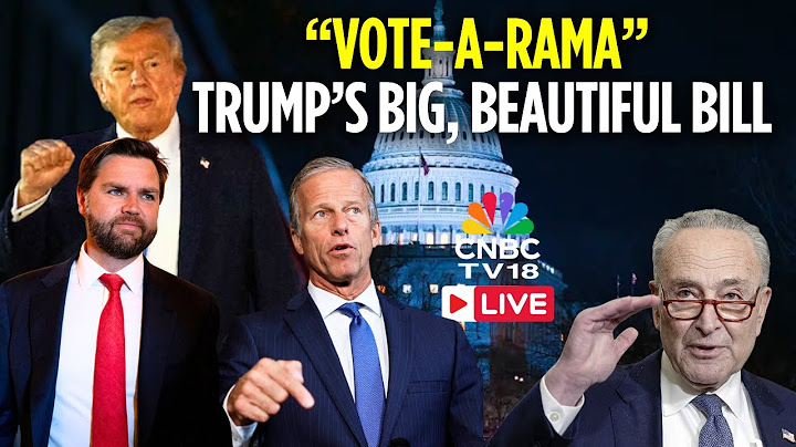 US Senate Vote LIVE: Senate Passes Trump’s Agenda Bill After Marathon Voting Session| JD Vance| N18G