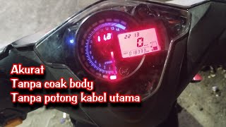 Fitting a Koso RX2N speedometer to a Honda Beat carb model