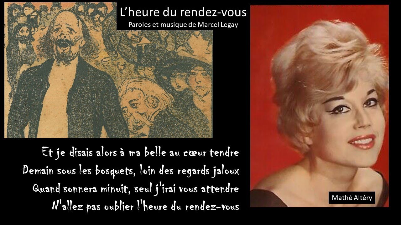 L'heure du rendez vous par Mathé Altéry