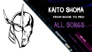 Kaito Shoma. All songs from 2016 to 2023