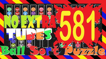 Ball Sort Puzzle Level 581
