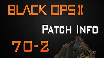 Black Ops 2 How To Improve Your Focus On Mini Map + Patch Info
