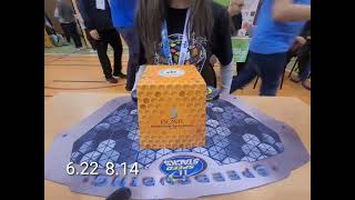 Malwina Kołomyjec - 2X2X2, Official Average 7.70 S.