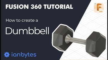 Fusion 360: Creating a Dumbbell