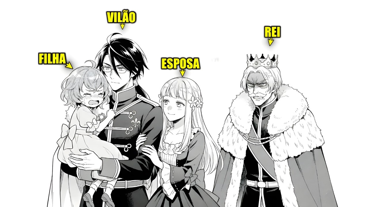 Ele REENCARNA como o VILÃO para IMPEDIR que o REI transforme sua FILHA em ESCRAVA!|Manga Recap