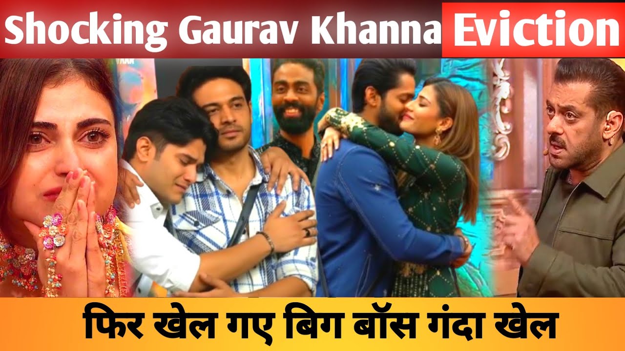 Bigg Boss 19: Shocking Eviction Gaurav Khanna Will  Be Evicted With Amaal, Baseer Pranit Safe