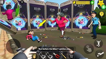 Scary Teacher 3D  Mod menu - troll Miss T so funny everyday (android, ios) part 1328