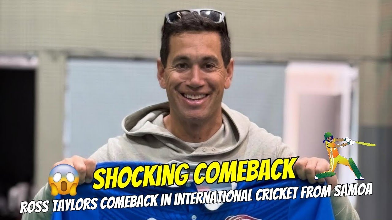 Ross Taylor Makes Shocking Samoa Comeback! 😱🏏 | Ex-NZ Captain Scores Low on Debut 😬