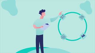 Animated marketing video