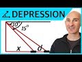 Trigonometry and Angles in Word Problems