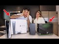 SURPRISING MY BOYFRIEND WITH A PS5 AND XBOX SERIES X!!