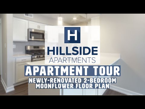 Newly-Renovated 2-Bedroom Apartment Video Tour (Moonflower Floor Plan) - Hillside Apartments (Wixom)