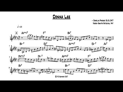 charlie-parker---donna-lee---full-transcription