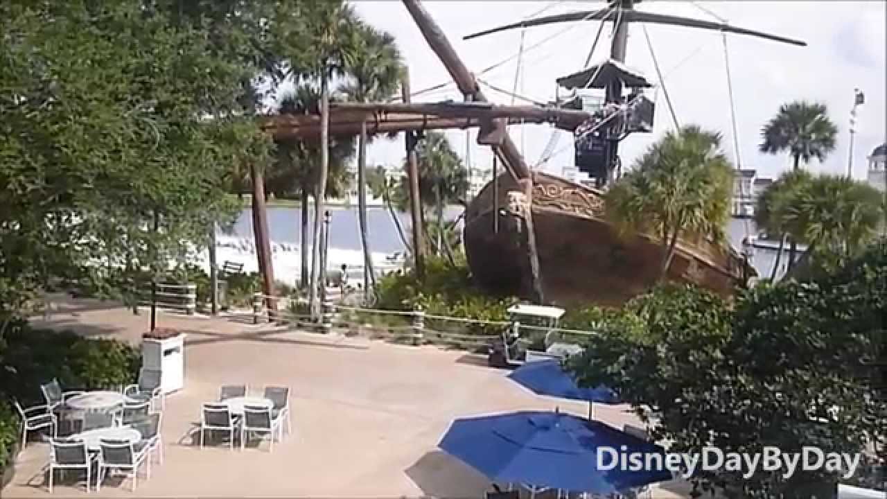 Disney's Yacht and Beach Club Stormalong Bay Pool Slide Slide