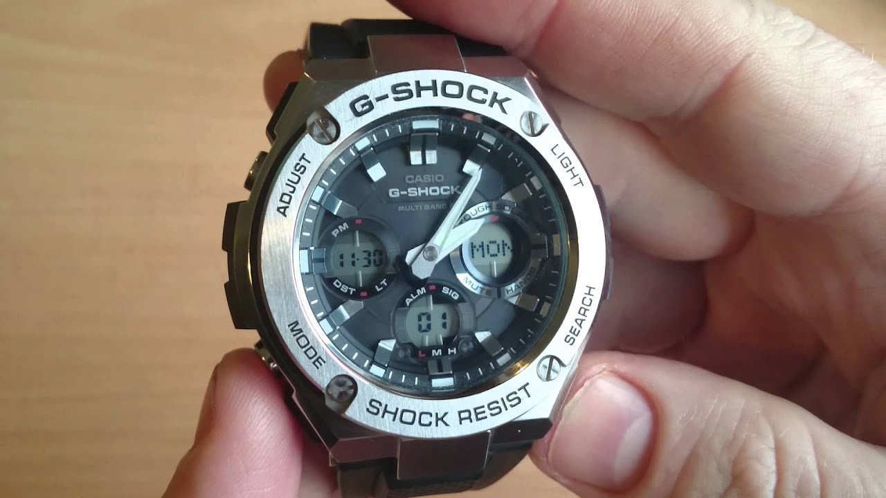 Casio G Shock GST-W110D-1AER Watch Full Review