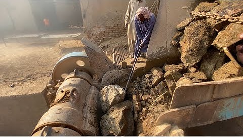 “Stone Crusher Machine:A Giant at Work “The Power of Stone….