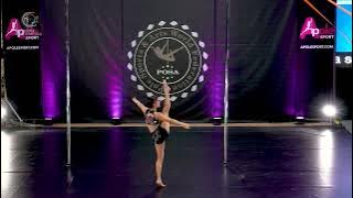 Anastasia Velieva (UKR) Pole Sport World Champion 2024, Senior Women Competitive