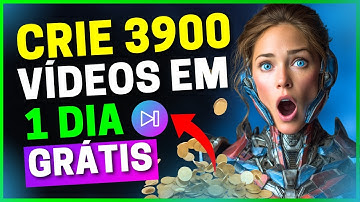 NÃO PRECISA MAIS PAGAR! - IA GRÁTIS Cria Vídeos PROFISSIONAIS (Sem limite) 🤯