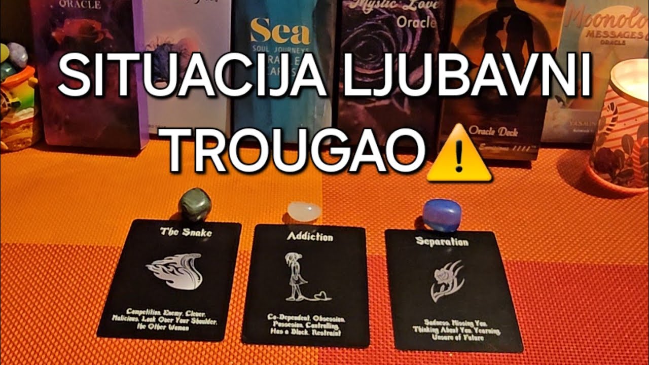 💞LJUBAVNI TROUGLOVI⚠️ Vasa osoba prema vama⬅️ Prema njoj➡️