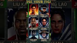 The MK2 movie cast reimagined into a playable game