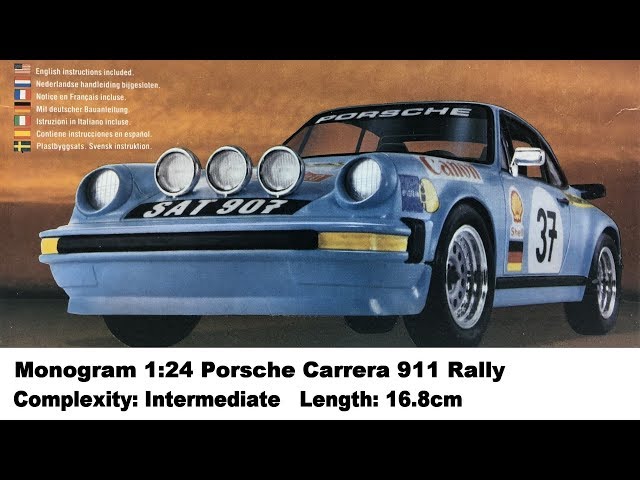 Monogram 1:24 Porsche Carrera 911 Rally Kit Review - YouTube