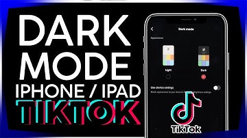 How to Enable Dark Mode on Tiktok iOS App Iphone iPad 2021 #darkmode