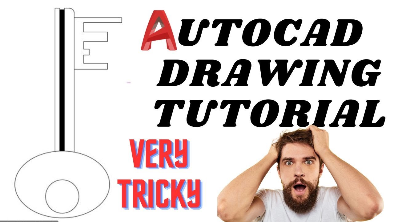 🚀 Complete AutoCAD drawing Tutorial | 2d autocad practice Drawing ️ ...