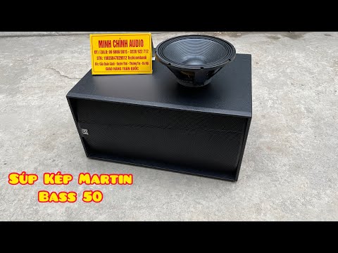 Video Sub Kép Martin | Bass 50 | Từ 220 Coil 100 | Ván Ép... - youtube