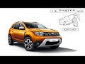 New Dacia Duster 2018 Digital Video Recorder (traffic DVR) installation tutorial